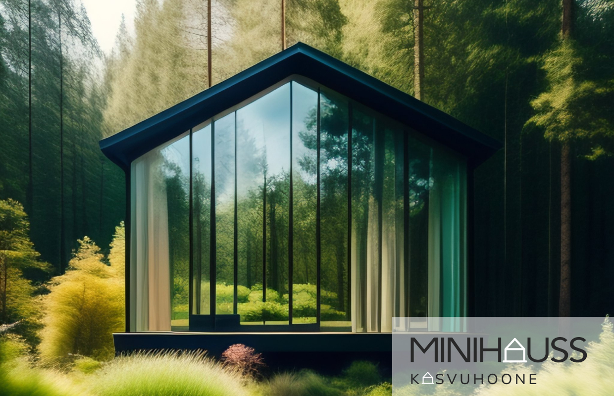 Minihauss kasvuhoone-talveaed